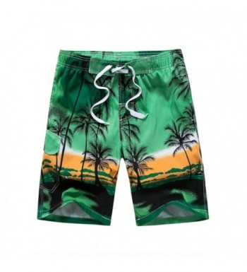 Hanmor Casual Printed Shorts Hawaiian