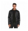 Men's Faux Leather Coats Clearance Sale