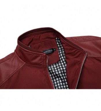 Cheap Real Men's Faux Leather Coats Clearance Sale