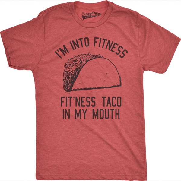 Crazy Dog T Shirts Fitness Humorous