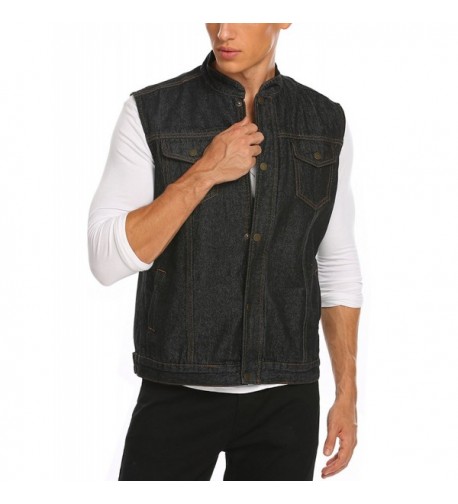 Coofandy Casual Sleeveless Hidden Zipper