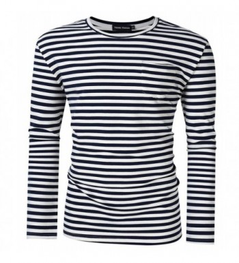 Yong Horse T Shirts Pocket Striped