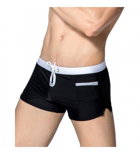 Ancmaple Swimwear Shorts Trunks Zipper