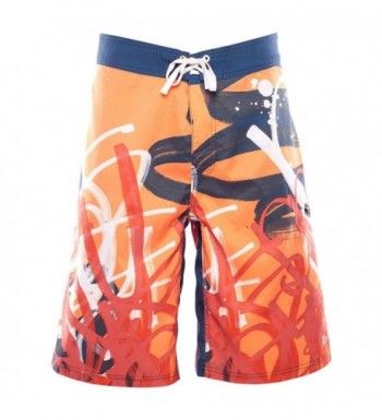 Dry Dudz Boardshort Separate Orange