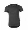 Breathable Stretch Crewneck T shirt Charcoal