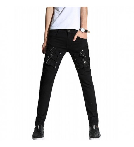 DSDZ Motocycle Skinny Pants Black