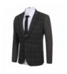 COOFANDY Elegant Regular Button Blazer