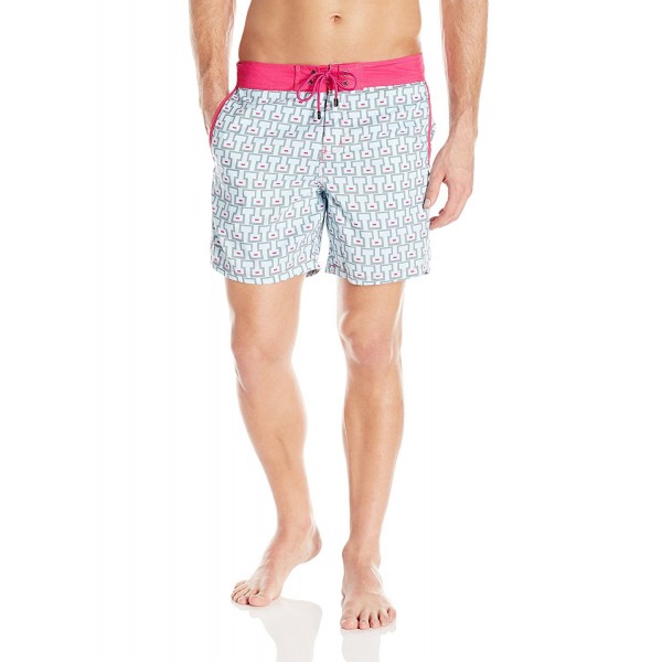 Mr Swim Temple Print Trunk