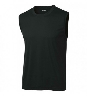 DRI EQUIP Sleeveless Moisture Wicking T Shirt Black XL