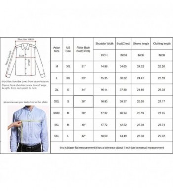 Men's 1 Button Center Vent Wool Blend Blazer Jacket - Black - CS125Q1WQZV