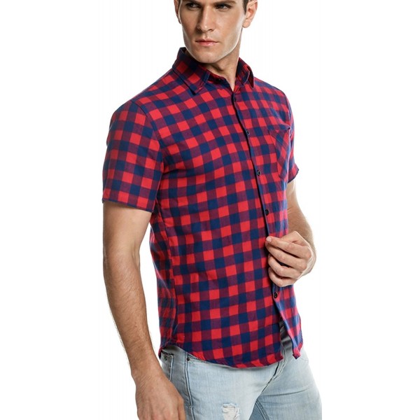 Bluetime Short Sleeve Button Checked