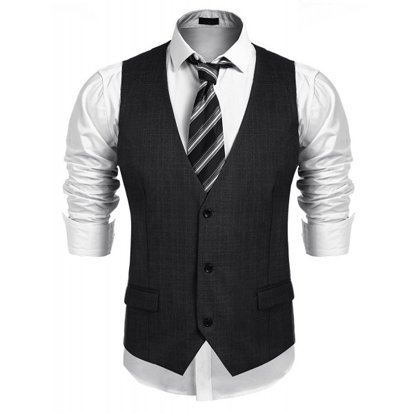 Jinidu Business Skinny Wedding Waistcoat