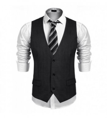 Jinidu Business Skinny Wedding Waistcoat