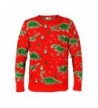 Saurheads Dinosaur Christmas Sweater X Large