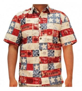 Freedom Hawaiian Shirt Medium Multi