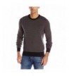 Axist Sleeve Herringbone Crewneck Sweater