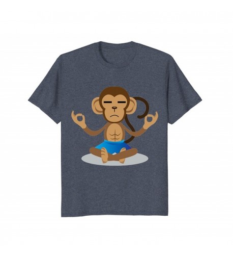 Mens Yoga Shirt Meditation Heather