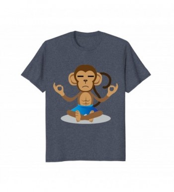 Mens Yoga Shirt Meditation Heather