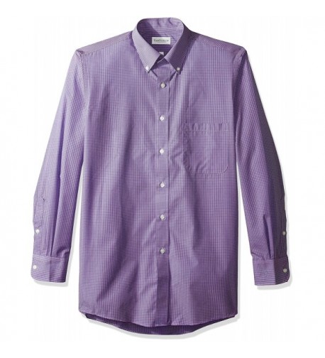 Van Heusen Regular Gingham Amethyst