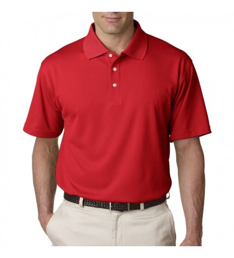 UltraClub Mens Stain Release Performance Maroon