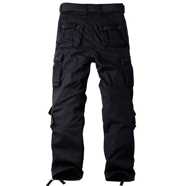 Men's Outdoor Casual Military Tactical Cargo Pants With 8 Pockets ...