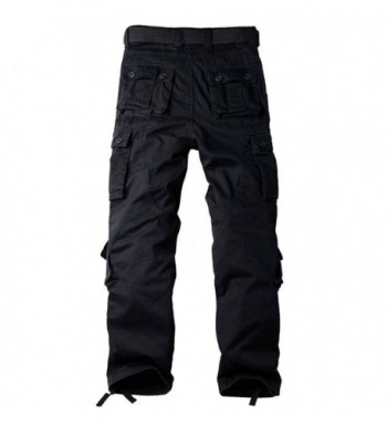 Men's Outdoor Casual Military Tactical Cargo Pants With 8 Pockets ...