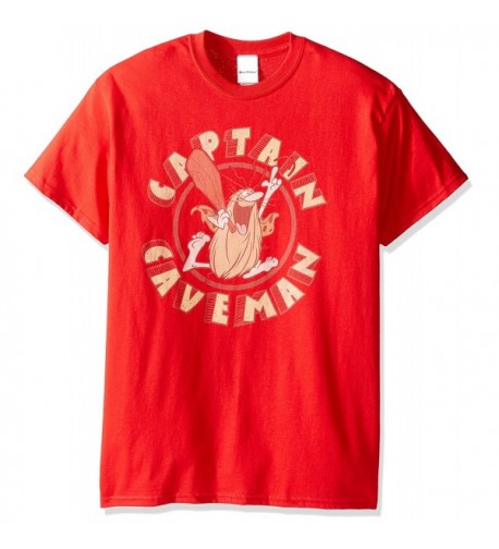 Captain Caveman Mens Circle T Shirt