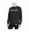 Diamond Supply Script Crewneck Black