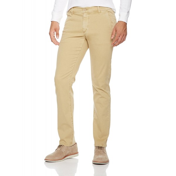 Quality Durables Co. Men's Slim Fit Stretch Chino Pant - Khaki ...