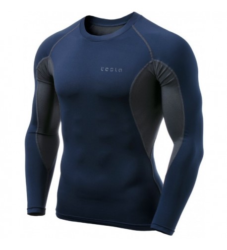 TM MUD71 NVH_Large Tesla Mesh Side Back Long Sleeved Compression