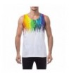 Leapparel Tie Dyed Bodybuilding Sleeveless Turtleneck