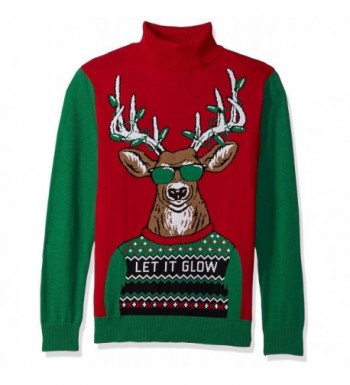 Ugly Christmas Sweater Glow Turtle Cayenne