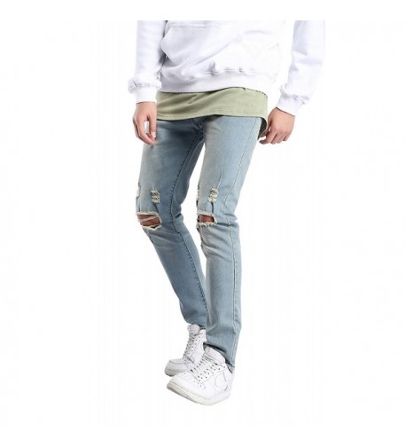 DEITP Vintage Distressed Destroyed Stretch