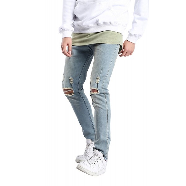 DEITP Vintage Distressed Destroyed Stretch