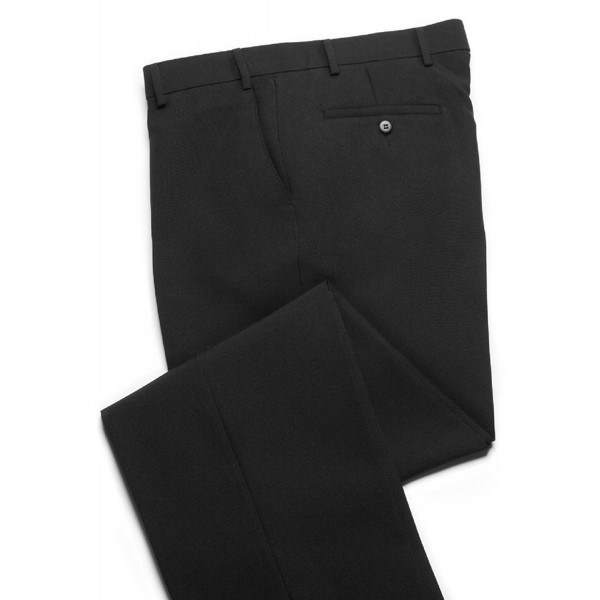 Wrinkle Resistant Polyester Mens Casual Dress Pant - Modern Fit Slack ...