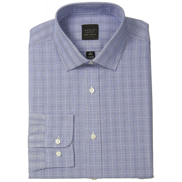 Oxford NY Plaid Spread Collar Sleeve