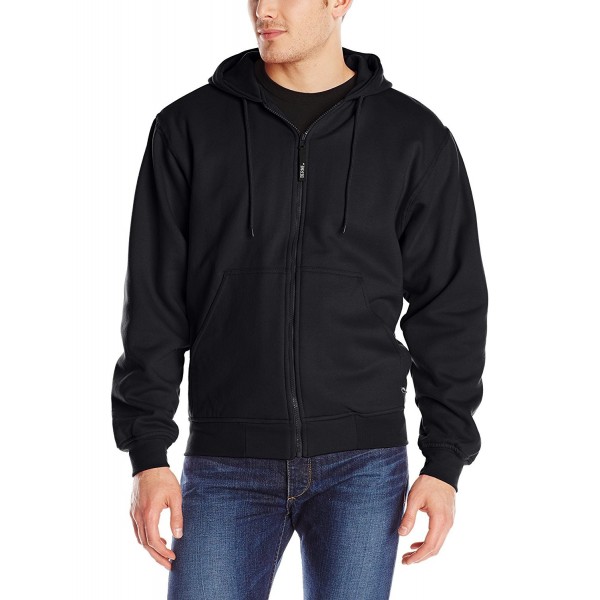 Men's Big & Tall Original Hooded Sweatshirt Thermal Lined - Black ...