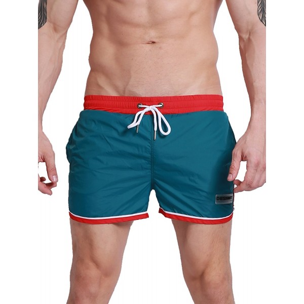 Neleus Athletic Shorts Pockets Green