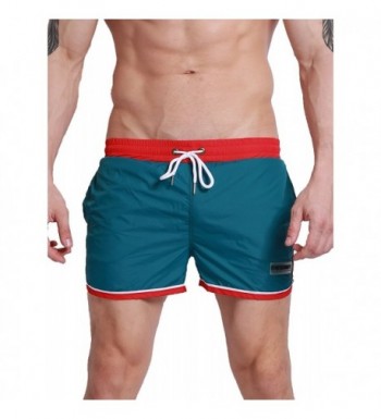 Neleus Athletic Shorts Pockets Green