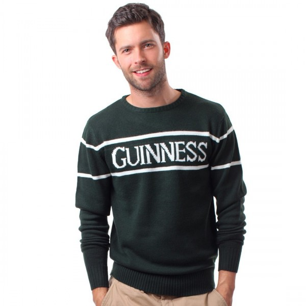 Official Guinness Jumper White Bottle