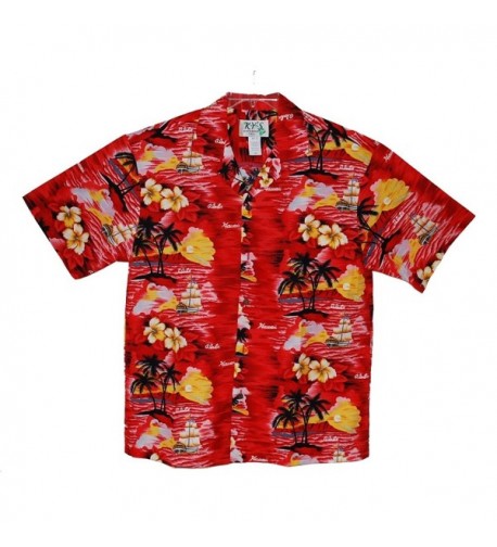 HAWAIIAN SUNSET WAIKIKI ALOHA SHIRT