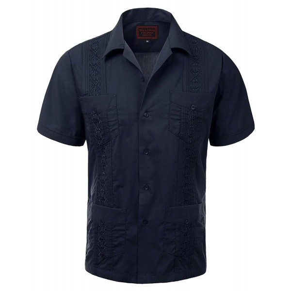 Guayabera Haband Wedding Sleeve Button up