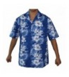 PANEL FLOWERS HAWAIIAN ALOHA SHIRT