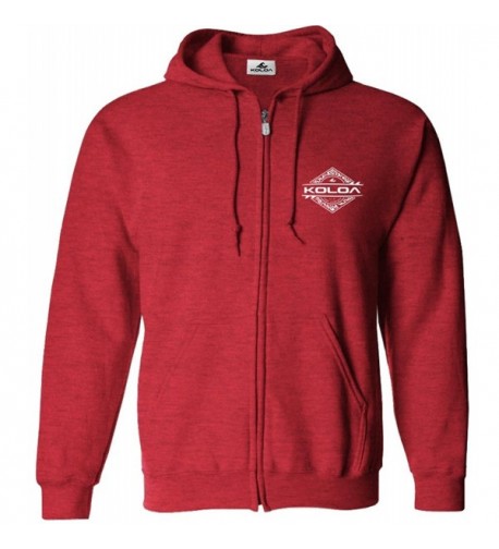 Koloa Surf Thruster Hoodie Hooded Sweatshirt HeathRed