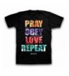 Repeat Christian T Shirt Black X Large