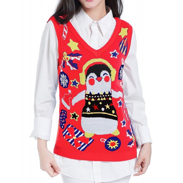 V28 Christmas Sweater Women Vintage