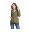 InstarMode Womens Military Anorak Safari