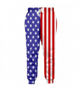 Leapparel American Workout Clothes Sweatpants