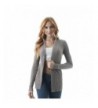 Ribbed Sleeve Cardigan Sweater Heather