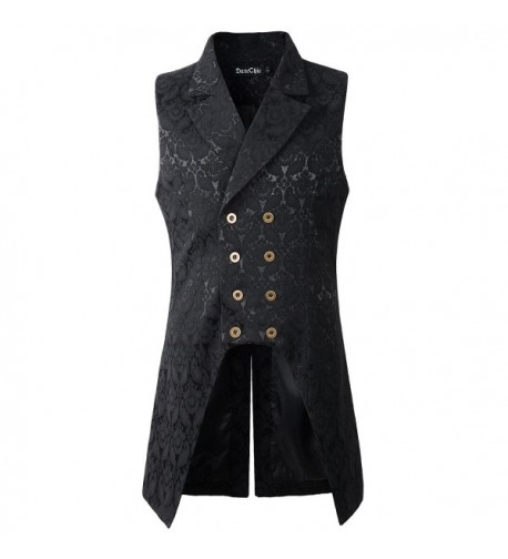 DarcChic Breasted Waistcoat Brocade Steampunk